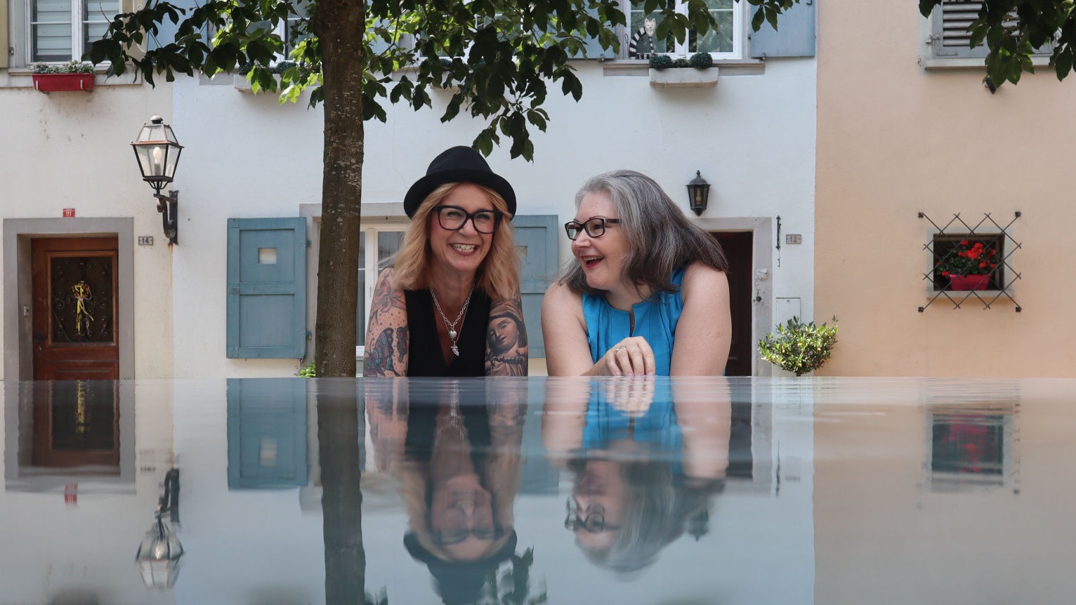 Sandra & Judy auf Bild